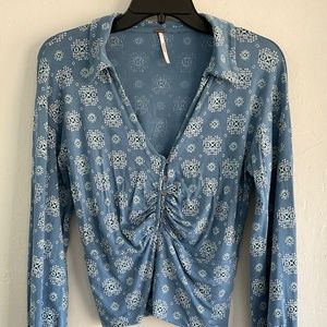 Free people blouse sz small
